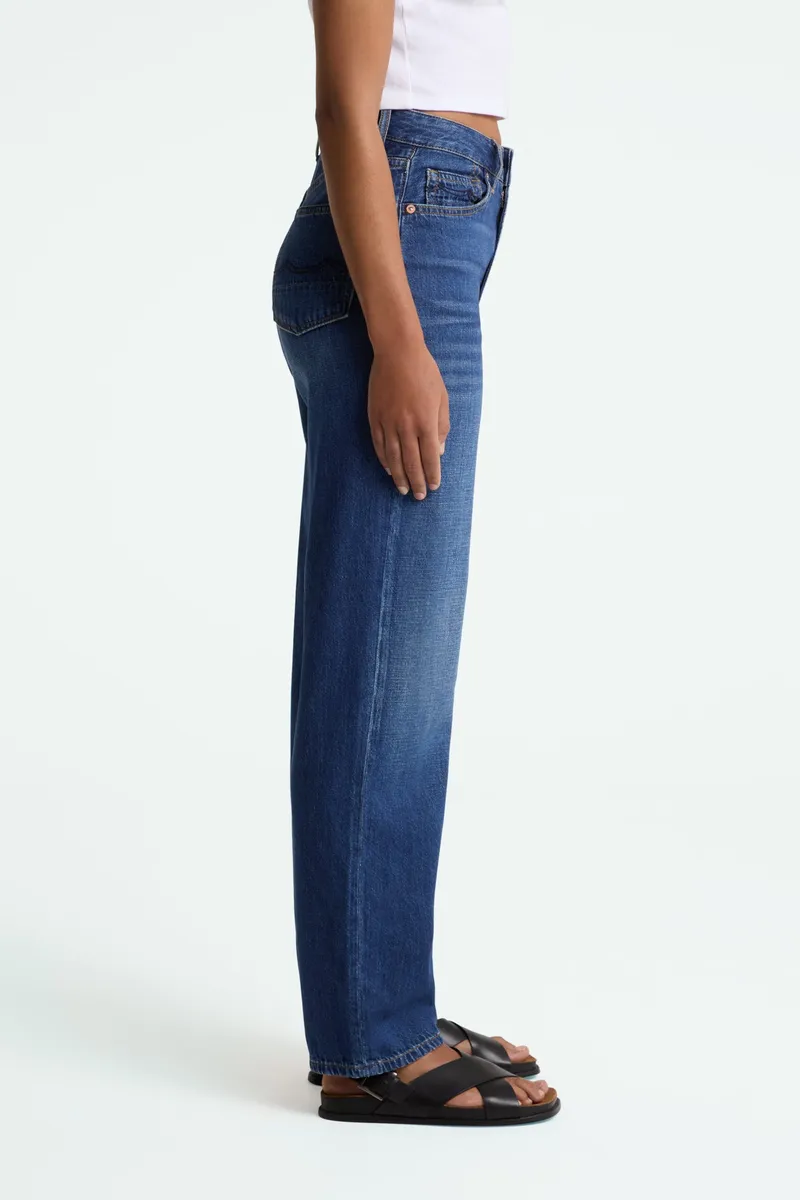 Kings Of Indigo Kings of Indigo Damen vegan Jeans Liora Hopcete Electric Dunkelblau, Dunkelblau, – Produktbild 2 von 2