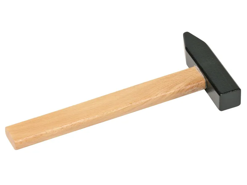 Goki Goki Kinder Werkzeug aus Holz 3er-Set Wasserwaage, Holzhammer, Multiwerkzeug, Mehrfarbig, – Produktbild 2 von 2