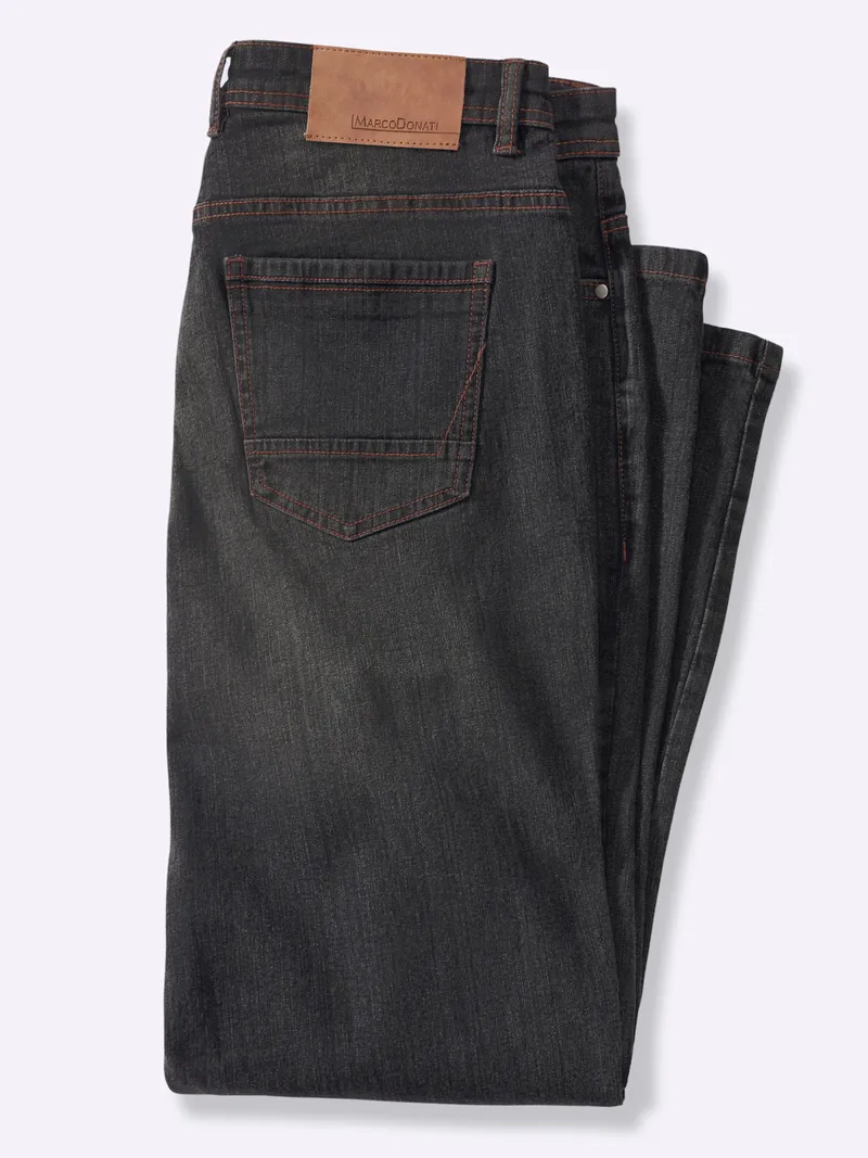 marco donati 5-Pocket-Jeans black denim, Black denim, – Produktbild 1 von 2