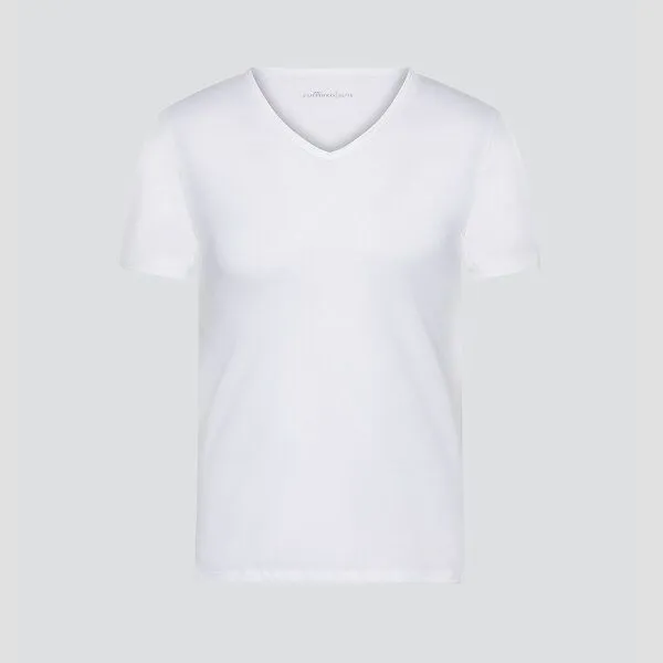 comazo|earth comazo|earth Fairtrade Single Jersey Shirt kurzarm | GOTS zertifiziert, Weiss, – Produktbild 3 von 4