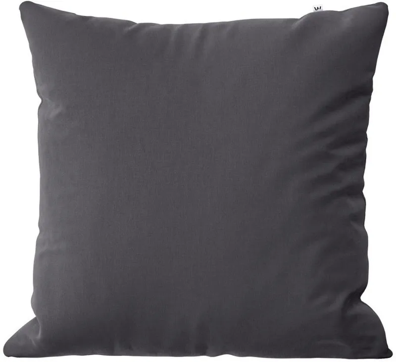 Wolkenfeld Kissenbezug Renforcé Kissenbezug Baumwolle - Natürlich weiches Schlafgefühl, (1 Stück), Größe 80x80, 40x80 und 70x90 cm, versteckter Reißverschluss, Grau, – Produktbild 5 von 9