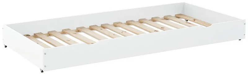 OTTO home Schubkasten Alpi, passend für das Etagenbett der Serie Alpi, aus massivem Kiefernholz, Weiß, – Produktbild 2 von 5