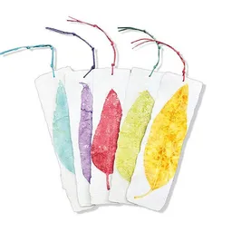 Sundara Sundara 5er Set Lesezeichen aus handgeschöpftem Büttenpapier – Produktbild 1 von 1