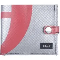 Rebago Rebago Portemonnaie Wallet Tarp Man, Silbern-rotbraun-2, – Produktbild 1 von 1