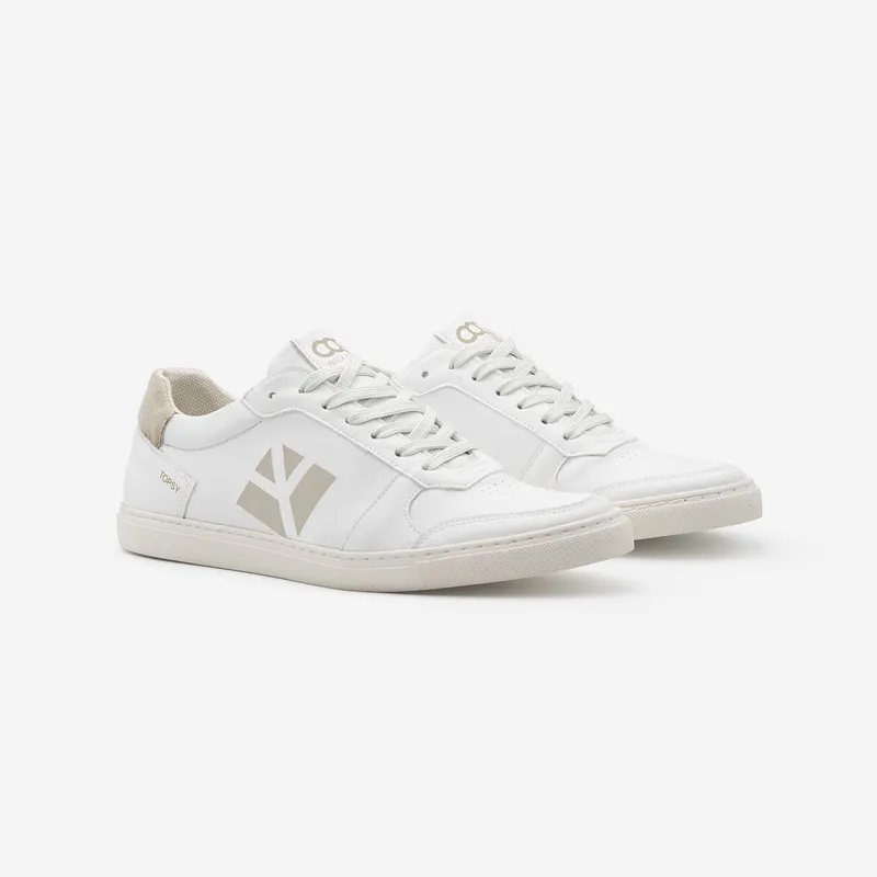 COG COG Damen vegan Sneaker Topsy Weiß, Beige, – Produktbild 2 von 2
