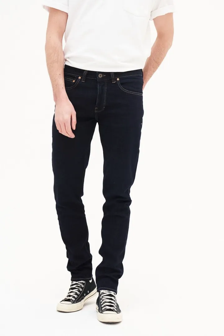 Kuyichi Kuyichi Herren vegan Jeans Jamie Slim Dark Rinse, Extra dunkelblau, – Produktbild 2 von 2