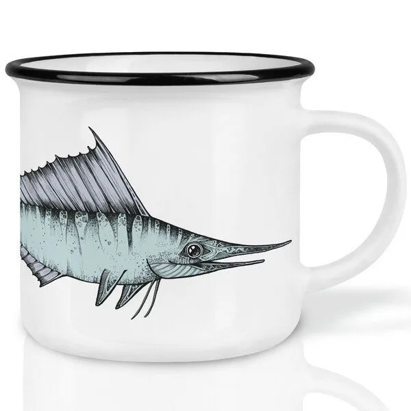 LIGARTI LIGARTI Keramiktasse – Schwertfisch – Produktbild 1 von 1