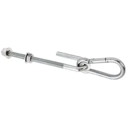 Alberts ALBERTS Schaukelhaken, disp., zum Durchschrauben, Gewinde M12, Länge 200mm – Produktbild 1 von 1