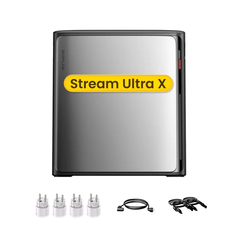 EcoFlow EcoFlow Stream Ultra X, All-in-One Speicher für Balkonkraftwerke, by Powerness - Stream Ultra X | 3840Wh / 4 x Smart Plug / Selbstabholung – Produktbild 1 von 1