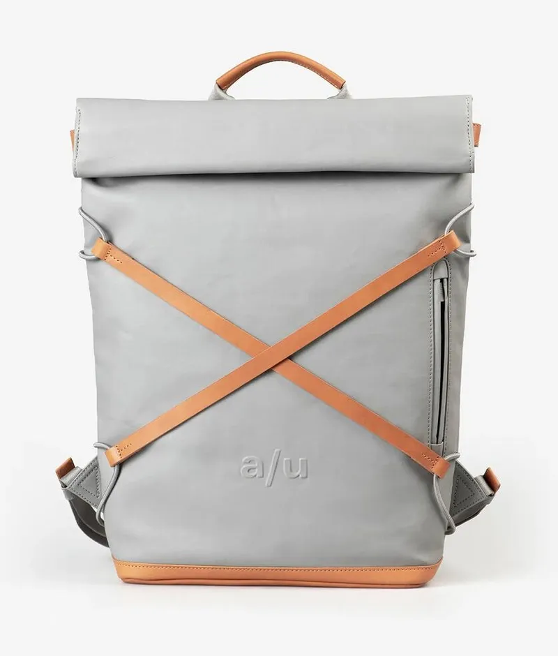 aunts & uncles aunts & uncles Japan Osaka Rolltop Rucksack mit 15" Notebookfach Circular grey, Grey, – Produktbild 1 von 1