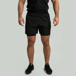 GymBeam OG1 STRIX 2in1-Shorts in Black XL – Produktbild 1 von 1