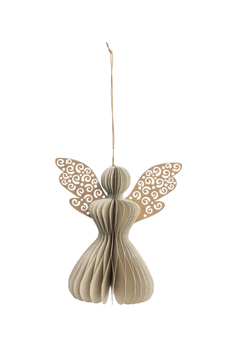 Tranquillo Papieranhänger PASTELL ANGEL - beige – Produktbild 1 von 3