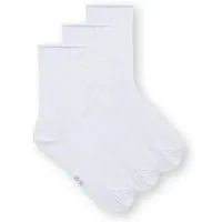 THOKKTHOKK ThokkThokk Mid-rise Relax Socken 3er Pack, Weiss, – Produktbild 2 von 4