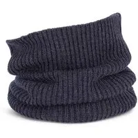 YTWOO YTWOO Unisex-Schlauchschal aus 100% Merinowolle - Made in Spanien, Dunkelblau, – Produktbild 1 von 1