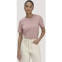 hessnatur hessnatur T-Shirt Regular aus Bio-Baumwolle (ROC), Rosé, – Produktbild 1 von 1