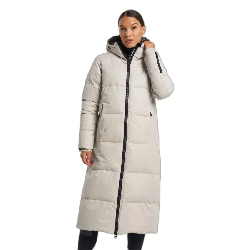 Tenson Lange Daunenjacke Damen Tenson Shanna Coat 2.0, Grau, – Produktbild 1 von 1