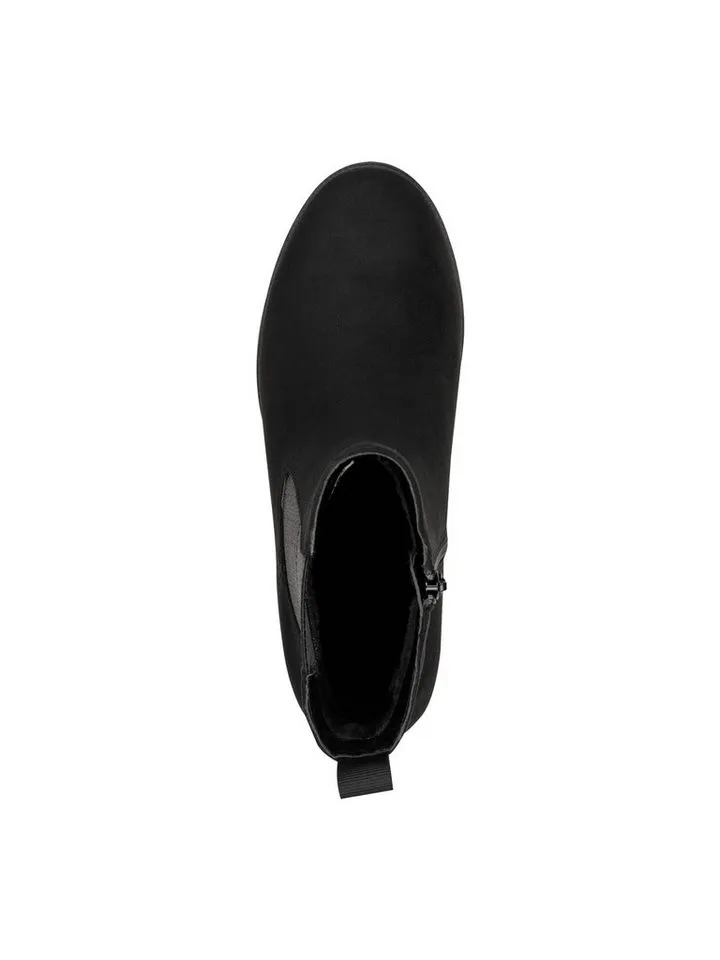 Jana Jana Vegan spitz kein Absatz 8-25493-47 Chelseaboots Vegan, Schwarz, – Produktbild 2 von 5