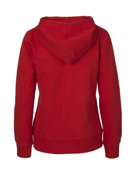 Neutral® - 3FREUNDE Neutral® - 3FREUNDE Frauen Hoodie Zipped, Rot, – Produktbild 3 von 4