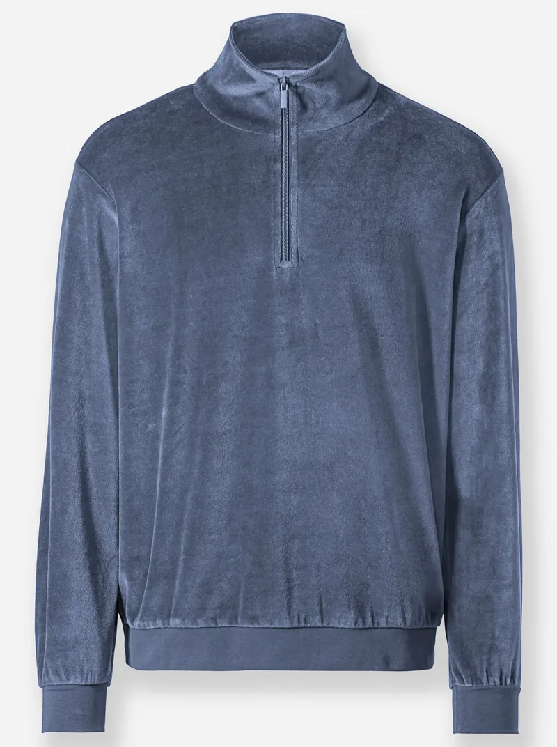 Catamaran Nicki-Sweatshirt, Rauchblau, – Produktbild 1 von 2