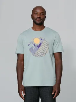 watapparel watapparel T-Shirt Unisex Geometric Landscape 3 – Produktbild 1 von 1