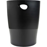 Exacompta 8 Exacompta Papierkörbe Ecobin "ECOBlack", 15 l, schwarz – Produktbild 1 von 1