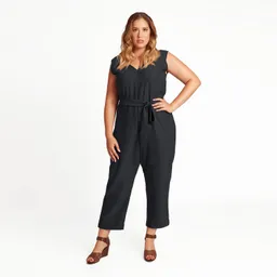 WiDDA Widda Damen vegan Jumpsuit Enibas Dunkelblau – Produktbild 1 von 1
