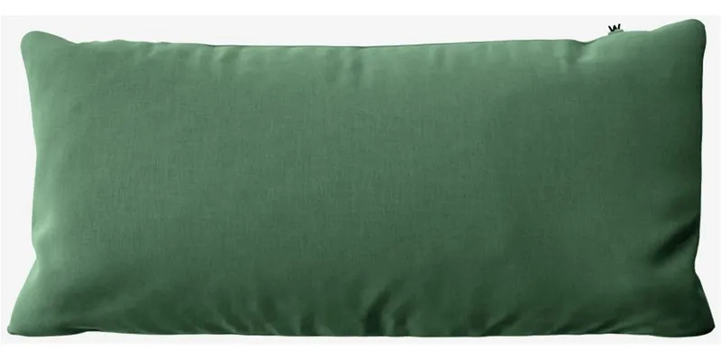 Wolkenfeld Kissenbezug Renforcé Kissenbezug Baumwolle - Natürlich weiches Schlafgefühl, (1 Stück), Größe 80x80, 40x80 und 70x90 cm, versteckter Reißverschluss, Grün, – Produktbild 6 von 6