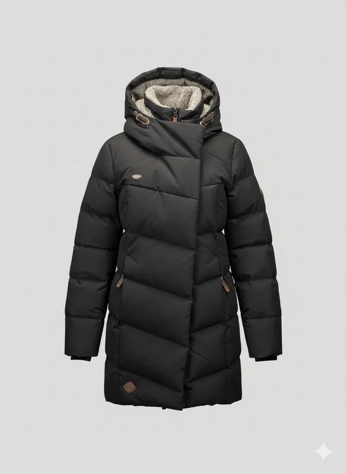 ragwear ragwear Funktionsparka PAVLA O, Schwarz, – Produktbild 3 von 3