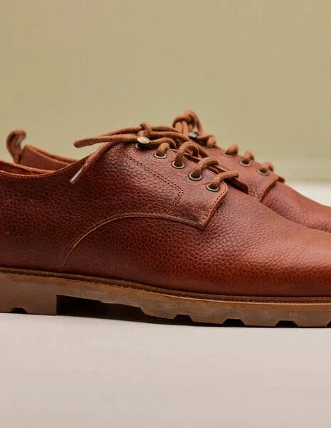 M.Moustache M.Moustache Schnürschuh Modell: Simon, Honey grained (braun), – Produktbild 4 von 8