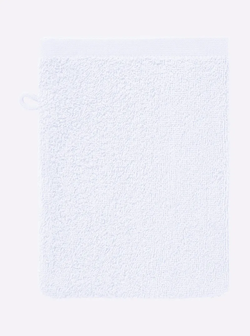 wäschepur Handtuch weiß, Weiß, – Produktbild 1 von 3