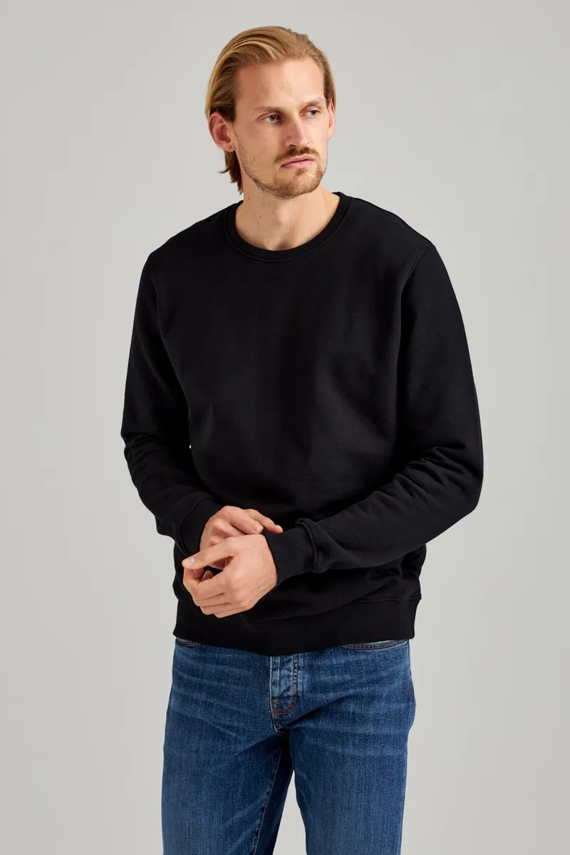 THOKKTHOKK ThokkThokk Herren vegan Pullover Schwarz, Schwarz, – Produktbild 2 von 2
