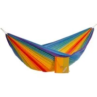 HängemattenGlück Reisehängematte "Camino" Bio-Baumwolle (kbA) colorido Maße 260 x 200 cm – Produktbild 1 von 1