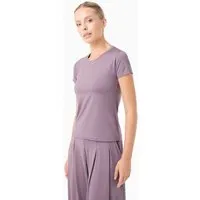 ORGANICATION ORGANICATION TATTUM | Sportliches T-Shirt aus recyceltem Polyamid, Dirty lilac, – Produktbild 1 von 1