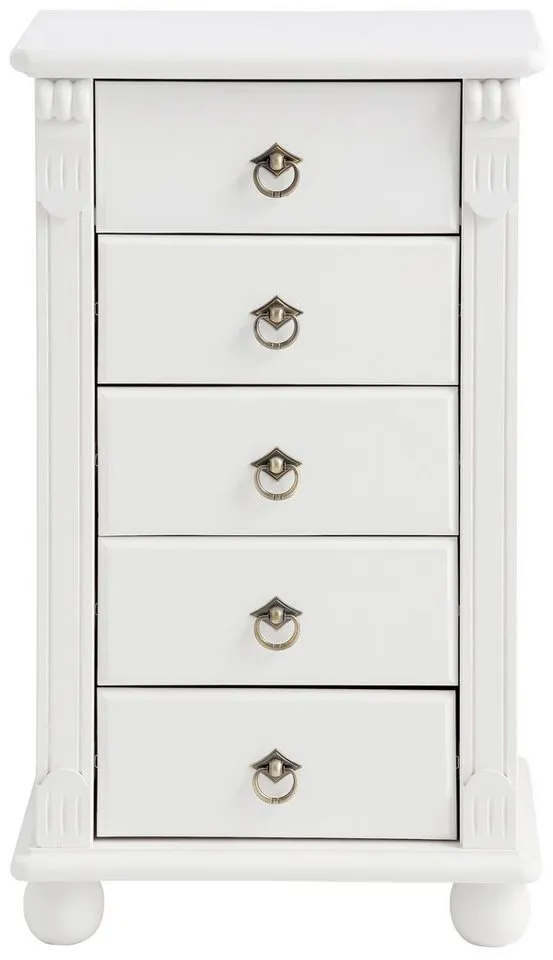 OTTO home Schubkastenkommode Tessin, Schminkkommode mit Spiegel, aus massiver Kiefer, FSC®-zertifiziert, Weiß, – Produktbild 3 von 5