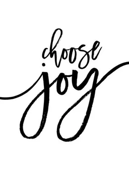 Photocircle Photocircle Poster / Leinwandbild - Choose Joy – Produktbild 1 von 1