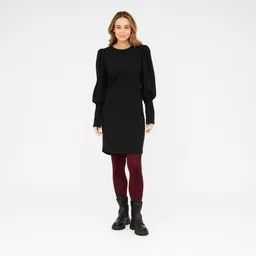 WiDDA Widda Damen vegan Kleid Koile Schwarz – Produktbild 1 von 1
