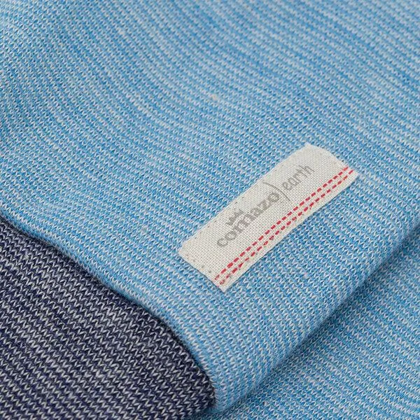 comazo|earth comazo|earth Baby Hose lang aus Wolle-Seide Mix | GOTS zertifiziert, Hellblau-melange, – Produktbild 3 von 4