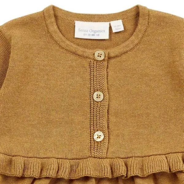 Sense Organics sense-organics Baby-Strickkleid Flora von Sense Organics GOTS – Produktbild 2 von 3