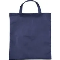 PP-Taschen, dunkelblau 38x42 cm mit zwei kurzen Henkeln – Produktbild 1 von 1