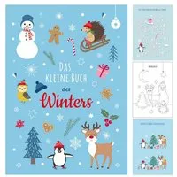 Ideenverlag Hamburg Ideenverlag Hamburg 10 Winter Mitmachbücher im Taschenformat | Nachhaltige Beschäftigungshefte für Kinder von 5–8 Jahren – ideal als Mitgebsel & Geschenk – Produktbild 1 von 1