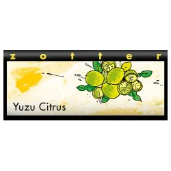 Zotter Dunkle Bergmilchschokolade mit japanischer Yuzu, handgeschöpft – Produktbild 1 von 1