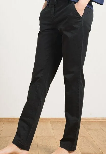 Alma & Lovis Alma & Lovis Chino aus Bio-Baumwolle, Schwarz, – Produktbild 3 von 4