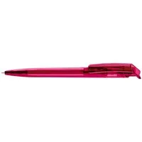 uma uma Kugelschreiber 'recycled PET-Pen' transparent pink – Produktbild 1 von 1