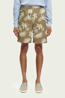 Scotch and Soda Scotch and Soda Short Druck Dunkelgrün – Produktbild 1 von 1
