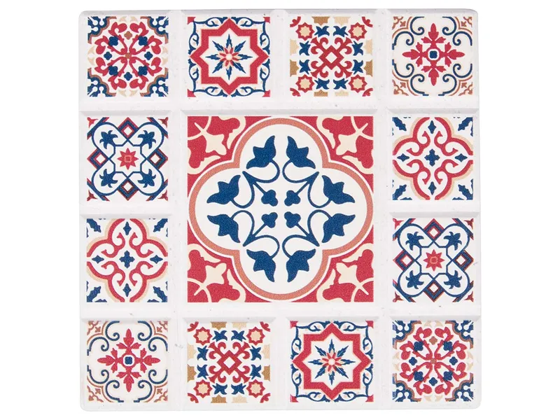 Zassenhaus Zassenhaus Untersetzer "Marrakesch" Blume, aus Keramik, 11 x 11 x 1 cm – Produktbild 1 von 1