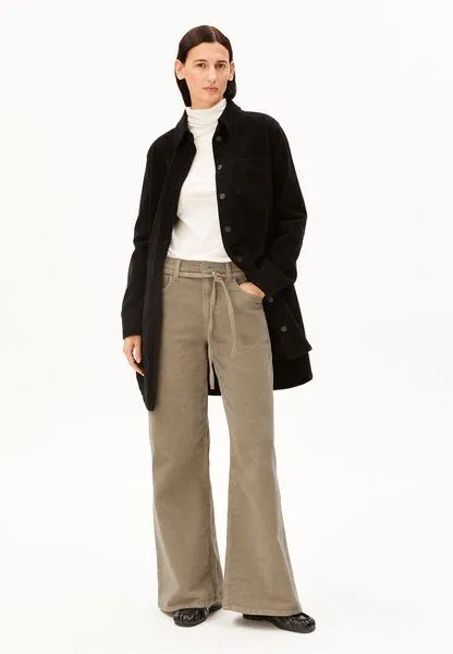 ARMEDANGELS ARMEDANGELS ASTRAEAAS CORDUROY Damen Cordhose aus Bio-Baumwoll Mix, Light sage, – Produktbild 4 von 4