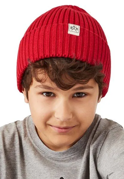 Band of Rascals Band of Rascals RIB Beanie, Red, – Produktbild 1 von 3