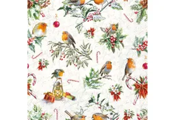 Ambiente Luxury Paper Products Papierserviette, Servietten Papier 33x33cm 3-lagig mit Weihnachtsvogel Motiv 20 Stück – Produktbild 1 von 1