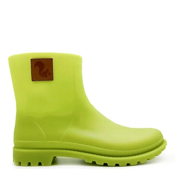 thies Biologisch abbaubarer Gummistiefel "thies ® Bio Rainboot", vegan, Lime (grün), – Produktbild 1 von 4