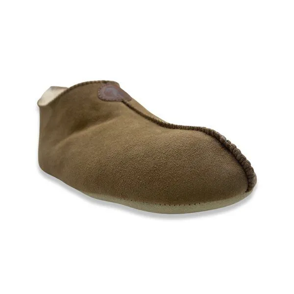 thies Hausschuh-Stiefel aus Schaffell "thies Sheep Slipper Boot", Cashew chestnut (braun), – Produktbild 2 von 4